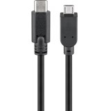 Laidas USB C - USB micro (K-K) 1m Goobay